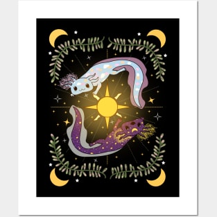 Space Axolotl Posters and Art